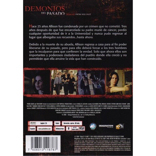 Demonios Del Pasado Demons From Her Past Pelicula Dvd