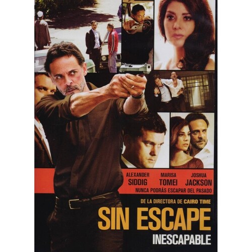 Sin Escape Alexander Siddig Joshua Jackson Pelicula Dvd