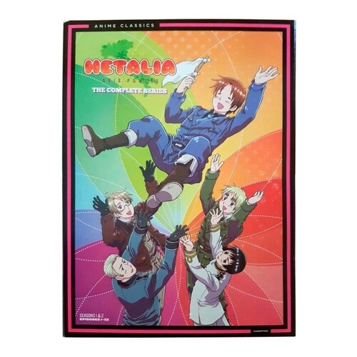 Hetalia Axis Powers Serie Completa Temporadas 1 Y 2 Dvd