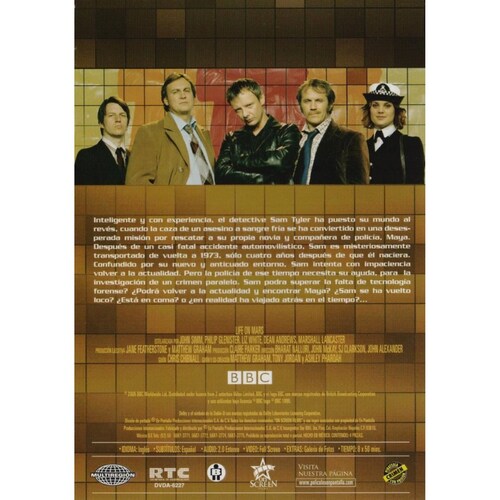 Life On Mars Primera Temporada 1 Uno Bbc Dvd