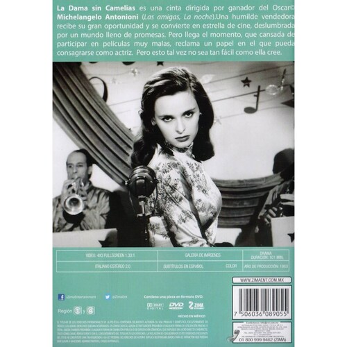 La Dama Sin Camelias 1953 Cine De Arte Pelicula Dvd