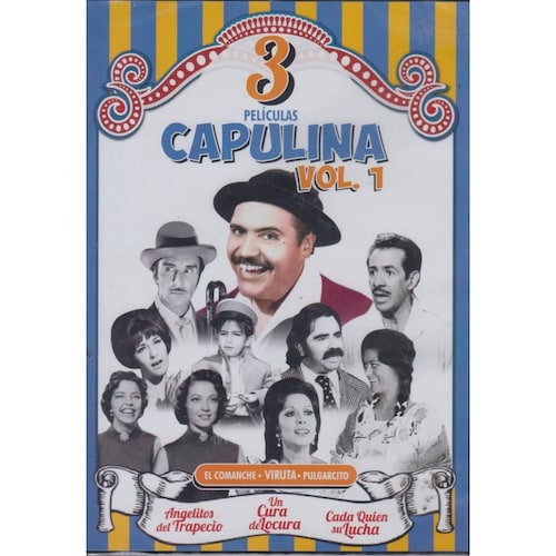 Capulina Volumen 1 Coleccion De 3 Peliculas Dvd