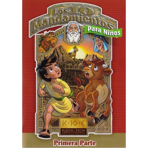 Los 10 Diez Mandamientos Para Niños Parte 1 Uno Dvd