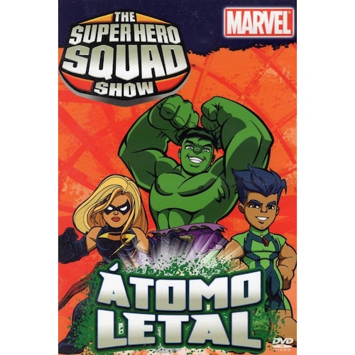 Super Heroes Squad Show Atomo Letal Serie Animada Dvd