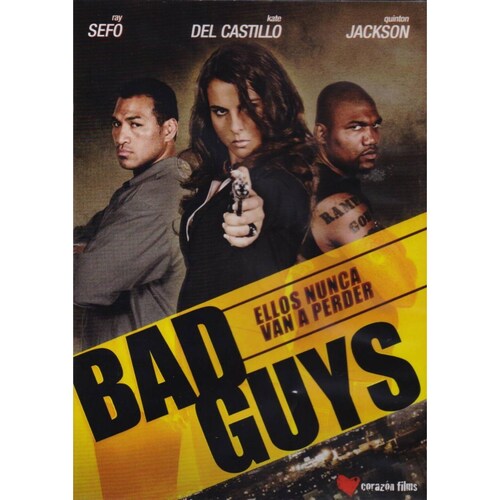 Bad Guys Kate Del Castillo Pelicula Dvd.