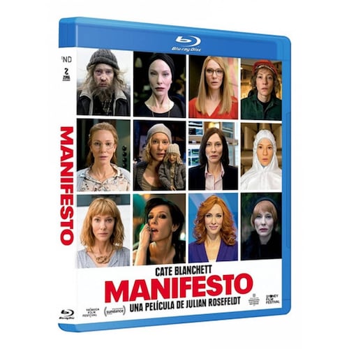 Manifesto Blu Ray Cate Blanchett Película Nuevo.