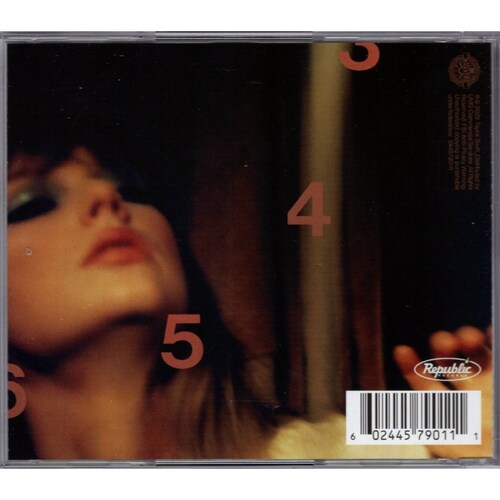 Taylor Swift Midnights Blood Moon Edition Disco Cd