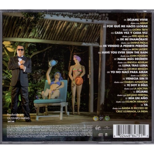 Juan Gabriel Los Duo 3 Disco Cd