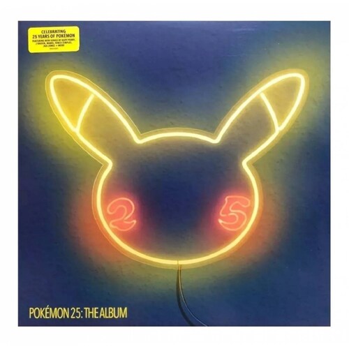 Pokemon 25 Years The Album Lp Vinyl 12" / Amarillo.