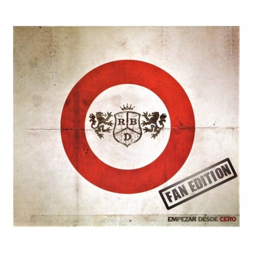 Rbd - Empezar Desde Cero / Edicion Fan Disco Cd + Dvd