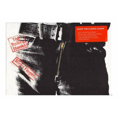 The Rolling Stones Sticky Fingers Deluxe Box 2 Cd  Dvd