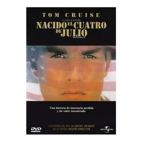 Nacido El Cuatro De Julio 4 Tom Cruise Pelicula Dvd.