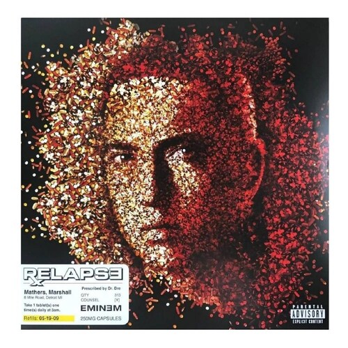 Eminem  Relapse  2 Lp Acetato Vinyl
