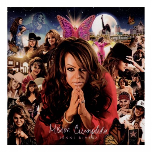 Jenni Rivera Mision Cumplida  Disco Cd.