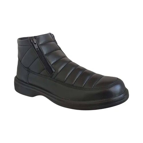 Zapato Botin Caballero Pie Delicado Confort 100% Piel Huella