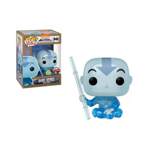 Aang Spirit 940 Avatar The Last Airbender Glows In The Dark Funko Pop!