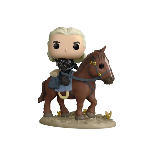 Figura Geralt And Roach 108 The Witcher Funko Pop Games