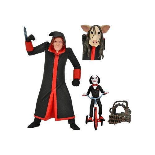 Neca Saw Toony Terrors Jigsaw Killer & Billy 6 In Af Box Set