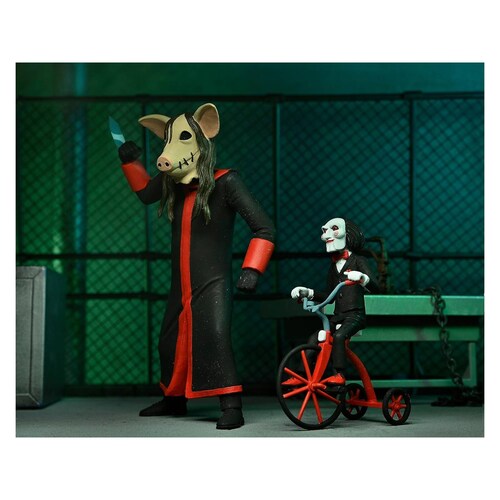 Neca Saw Toony Terrors Jigsaw Killer & Billy 6 In Af Box Set