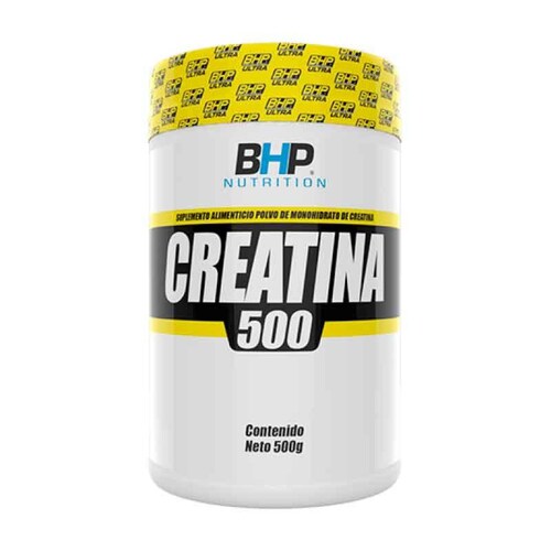 Creatina Monohidratada BHP Nutrition 500g 100 Serv. 