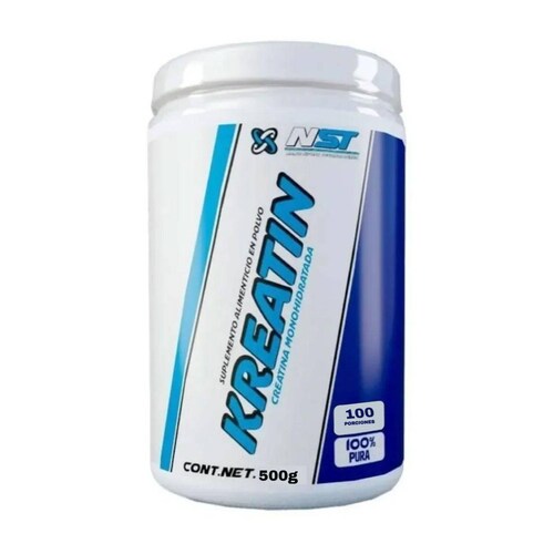 Creatina Monohidratada NST Kreatin 500g 100 serv.n 