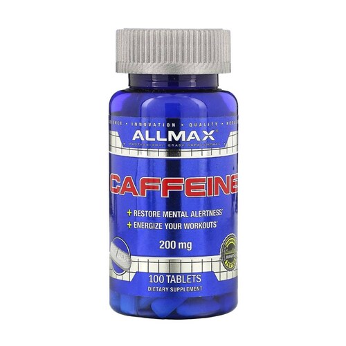 Cafeina AllMax Essentials Caffeine 200mg 100 tabs. 