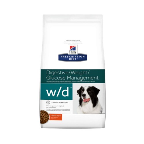 Hill's prescription diet w/d canine dry hill's prescription diet de 3.9 kg