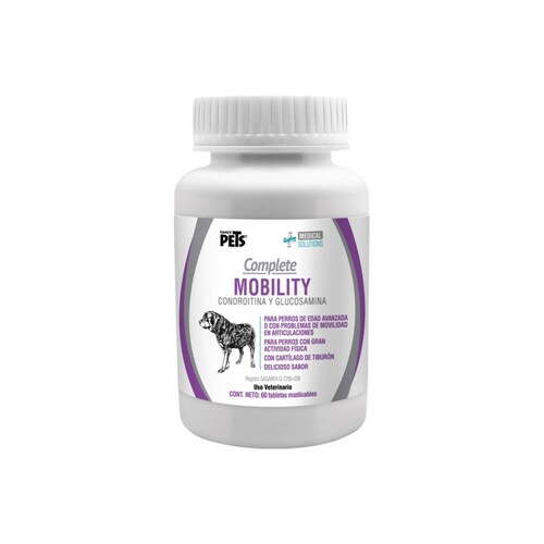 Medical solutions tabletas masticables complete mobility 60 tabletas