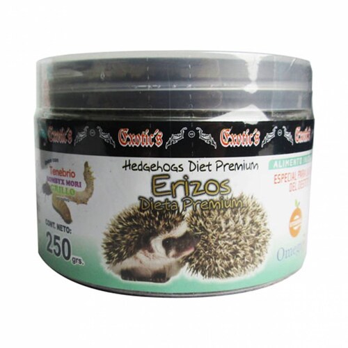 Alimento para erizo destete exotic's 250 gr