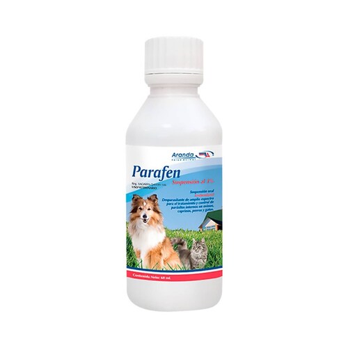 Parafen suspension aranda salud animal 60 ml