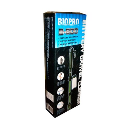 Sifon de pilas para acuario biopro 1 pieza.
