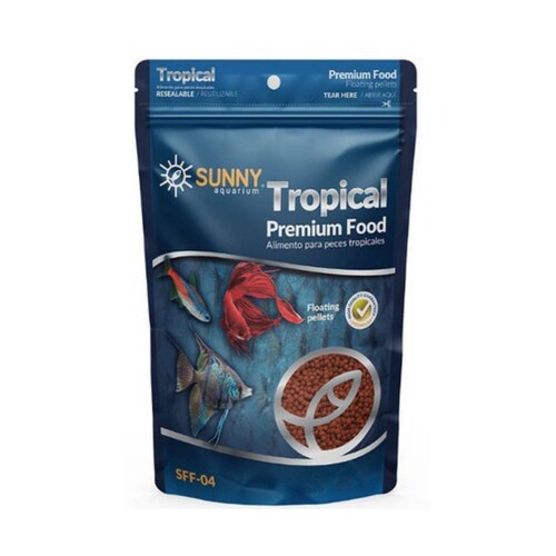 Alimento para peces tropicales tropical 90 gr .