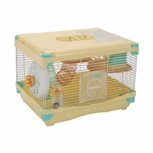 Jaula plastica para hamster 36x27x25 cm sunny 