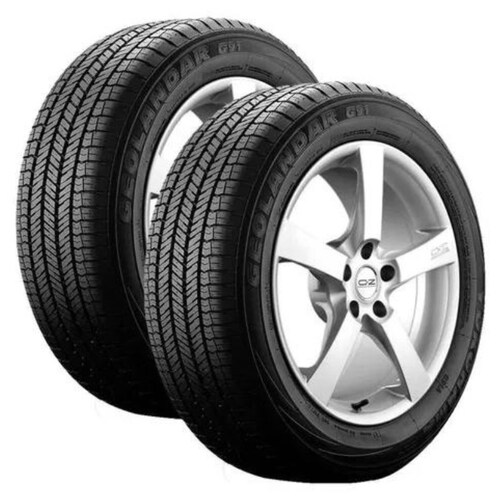 Paquete De 2 Llantas 235/55 R18 Yokohama Geolandar G91A 100H 