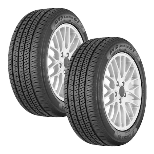 Paquete De 2 Llantas 225/65 R17 Yokohama Avid Ascend Gt S327 102H .