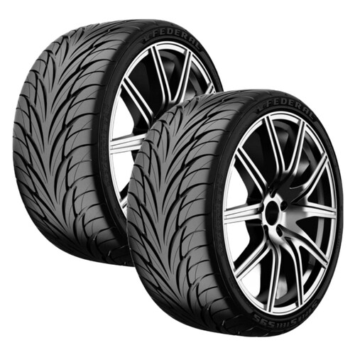 Paquete De 2 Llantas 275/40 R17 Federal Ss595 98V .