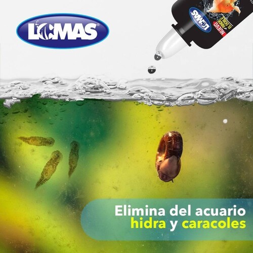 Sulfato De Cobre 30 Ml, Velvet Hidra Y Caracoles pecera 