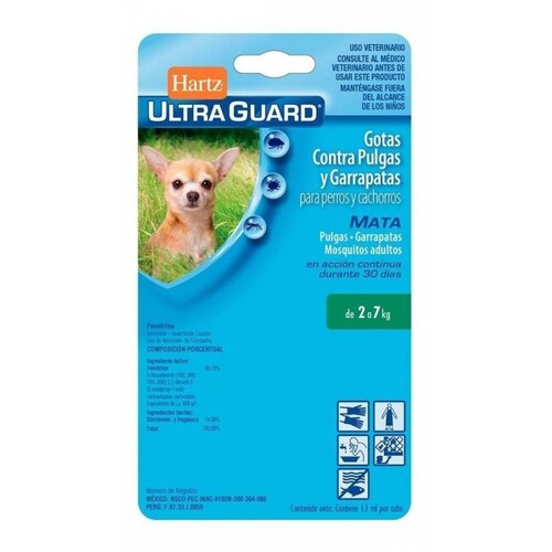 Hartz pipeta Antipulgas Para Perros De 2 - 7 Kg 