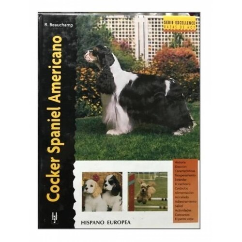 Libro De Raza Excellence Tapa Dura Cocker Spaniel Americano 
