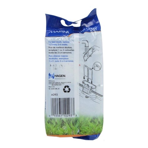 Repuesto Marina BioClear cartucho filtro Slim S10,S15,S20 3pz 