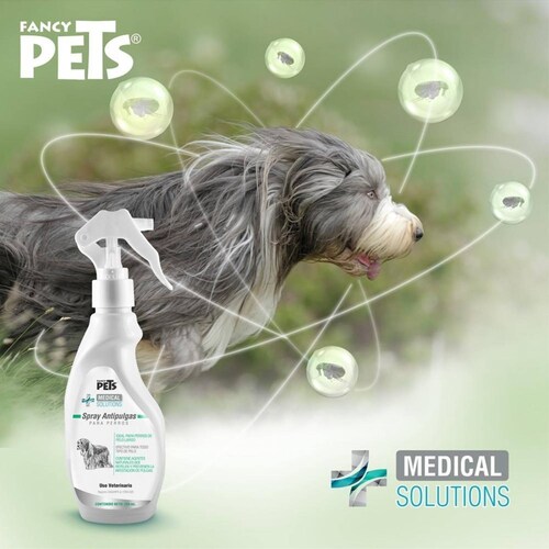 Spray Antipulgas Para Perros Medical Solutions 250 Ml 