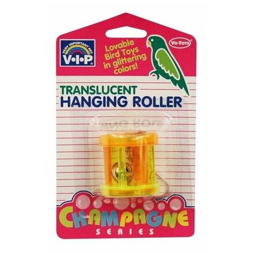 Juguete para ave Colgante Traslucido Cilindro Canario Lorito 