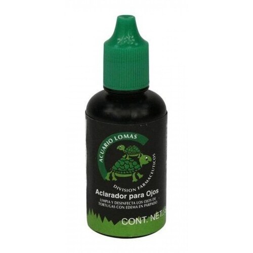 Aclarador De Ojos Para Tortugas 30 Ml Limpia Y Desinfecta 