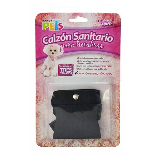 Calzón Para Perrita En Celo Tamaño Chico 