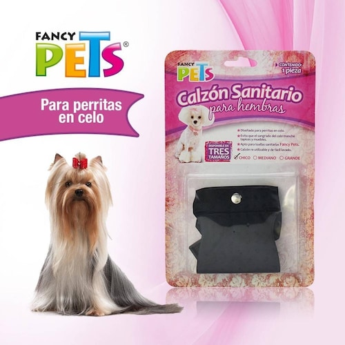 Calzón Para Perrita En Celo Tamaño Chico 