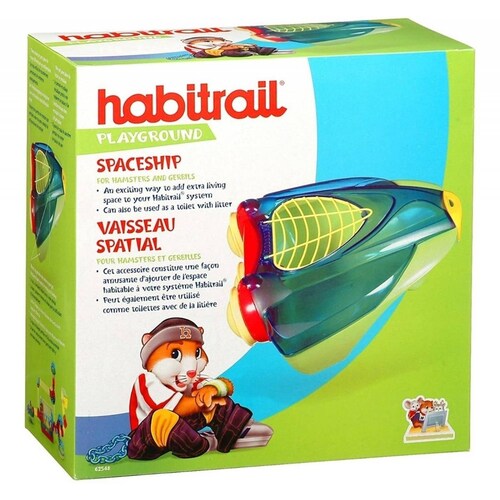 Habitrail Playground Nave Espacial Para Hamster Sirio Juguet 
