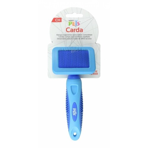 Fancy Pets Carda Para Perros acero inoxidable Tamaño Chico 