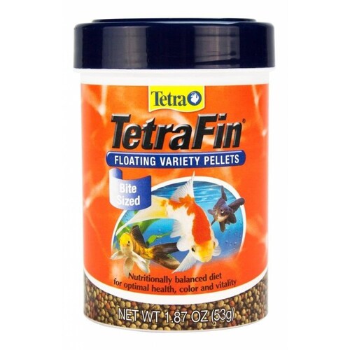 Alimento para peces Tetrafin Goldfish japoneses Pellets 53 Gr 