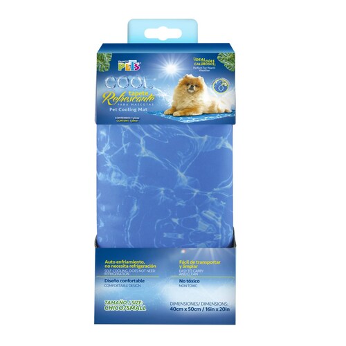 Tapete refrescante para perros clima caliente tamaño chico 
