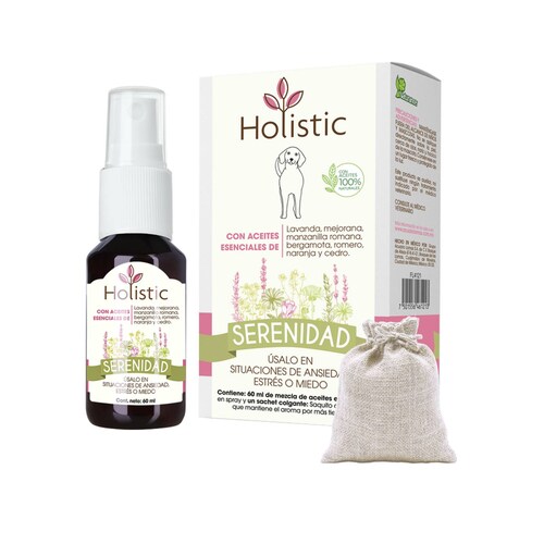 Naturance Holistic Aromaterapia perros frasco 60ml serenidad 